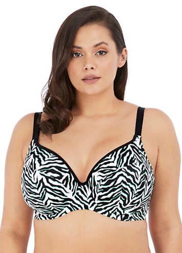 Elomi Zulu Rhythm Plunge Bikini Top Curvissa