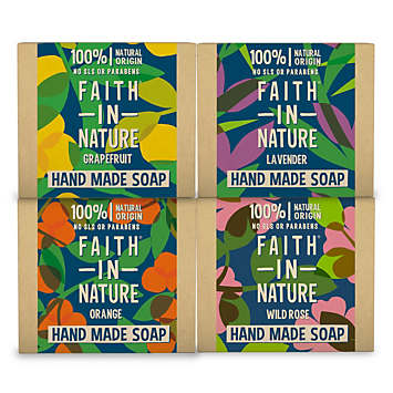 Faith In Nature Soap Bar Bundle Curvissa