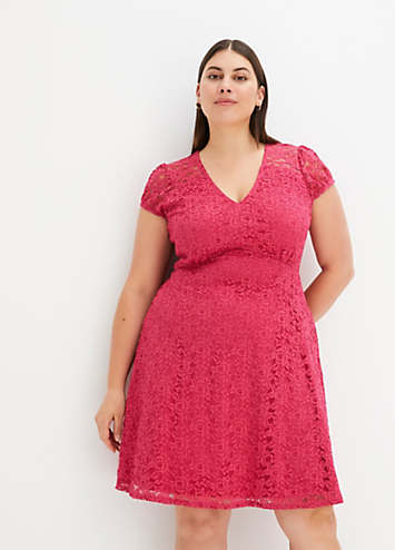 Bonprix Lace Shell Dress Curvissa