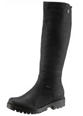 rieker lace front mid calf boots