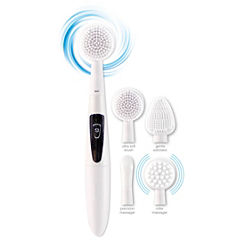 4 in 1 Facial Cleansing Brush, Exfoliator & Massager by Rio