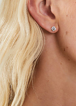Accessorize 14 Ct Gold-Plated Simple Studs