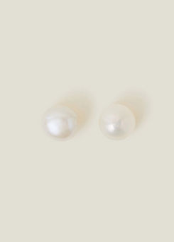 Accessorize 14ct Gold Plated Pearl Earrings