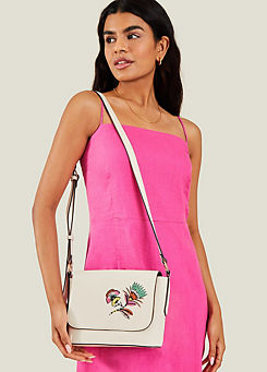 Accessorize Embroidered Cross-Body Bag