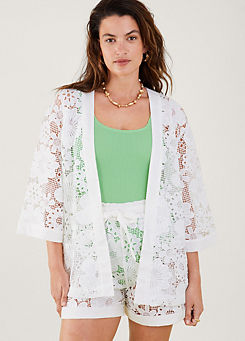 Accessorize Lace Flower Cover Up