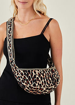 Accessorize Leopard Print Sling Bag
