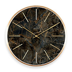 Acctim Luxe Wall Clock Green Marble