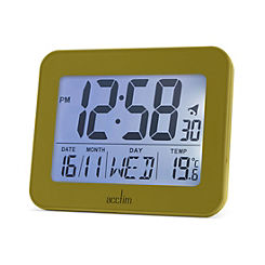 Acctim Otto White Digital Alarm Clock