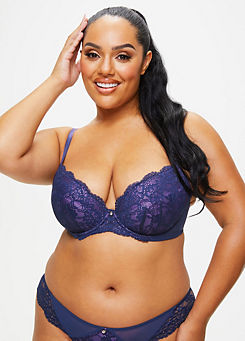 Ann Summers Sexy Lace Underwired Planet Padded Plunge Bra