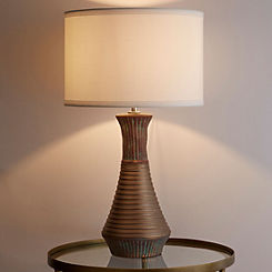Antique Gold Ceramic Table Lamp