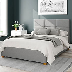 Aspire Caine Fabric Eire Linen Ottoman Bed
