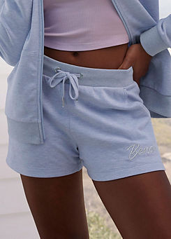 Bench. Loungewear Embroidered Sweat Shorts
