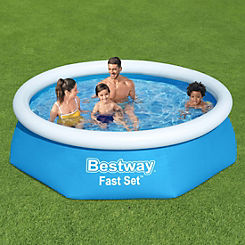 Bestway Fast Set Round Inflatable Pool 2.44m x 61cm