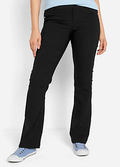 Bootcut Stretch Trousers