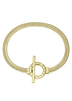 Boss Ladies Zia Collection Gold IP Plated Bracelet