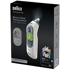 Braun Thermoscan 7+ with Age Precision & Night Mode