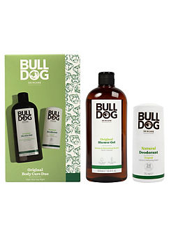 Bulldog Original Body Care Duo - Shower Gel 500ml & Natural Deodorant 75ml