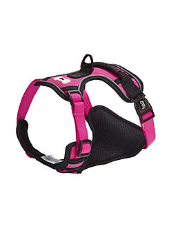 Bunty Pink Adventure Harness - Water Resistant & Machine Washable with Adjustable Straps