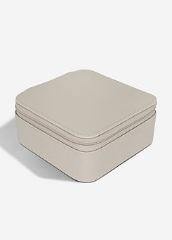 Carters of London Taupe Travel Jewellery Box