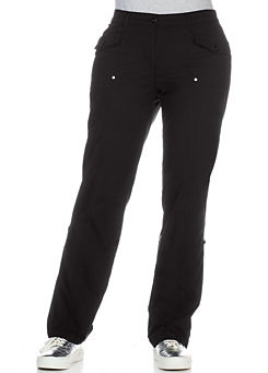 Casual Straight Leg Trousers