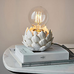 Chic Living Artichoke Style Ceramic Betley Table Lamp