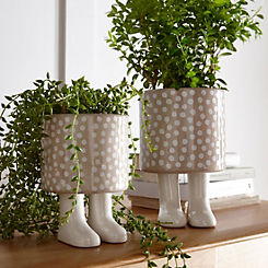 Chic Living Large Keele Planter With Feet