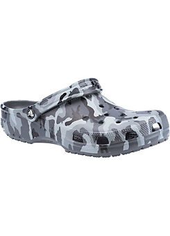 Crocs Grey Seasonal Camo Sandals
