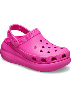 Crocs Pink Classic Crush Clogs