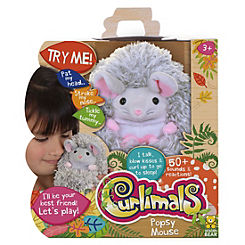 Curlimals Mouse Interactive Soft Toy