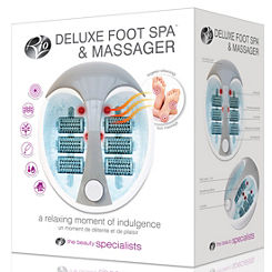 Deluxe Heated Foot Bath Spa & Massager by Rio