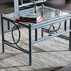 Desser Madrid Grey Natural Rattan Conservatory Coffee Table
