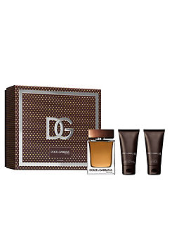 Dolce & Gabbana The One for Men 3 Piece Set - Eau De Toilette 100ml, After Shave Balm 50ml & Shower Gel 50ml