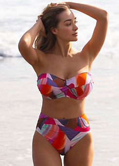 Fantasie Aguada Beach Underwired Twist Bandeau Bikini Top