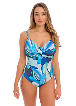 Fantasie Aguada Underwired Twist Front Swimsuit with Adjustable Legs