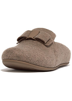FitFlop Chrissie Ii Haus Bow Felt iQushion™ Slippers
