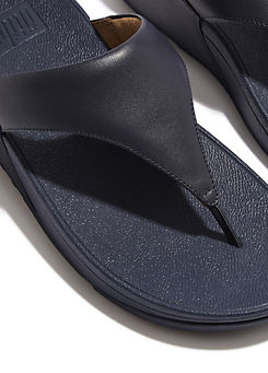 FitFlop Lulu Leather Toe-Post Sandals