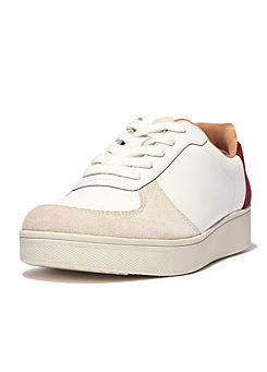 Fitflop Rally Leather & Suede Panel Sneakers