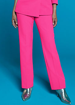 Freemans Pink Straight Leg Trousers