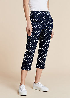 Freemans Spot Comfort Fit Cropped Trousers
