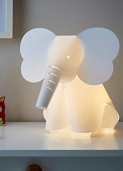 Glow Elephant Origami Style LED Table Lamp