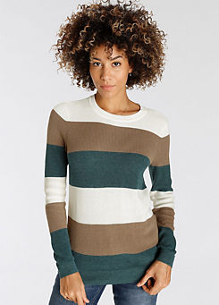 H.I.S Round Neck Knitted Jumper