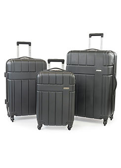 Harlow Lightweight ABS 3 Piece Luggage Set