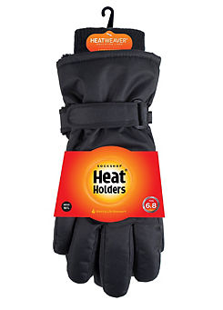 Heat Holders Core Ski Gloves - Black