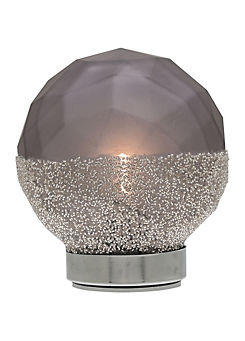 Hestia Cool Grey Glass LED Light