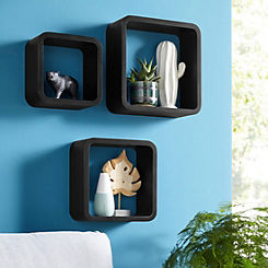 Home Affaire Set of 3 Decorative Wall Shelves