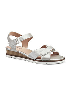 Hotter Syros Silver Metallic Women’s Sandals