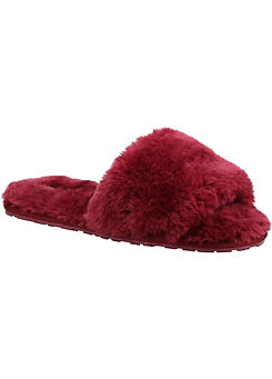 Hush Puppies Red Prue Slippers