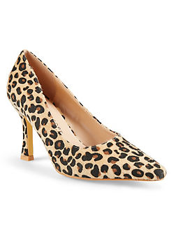 Kaleidoscope Leopard Court Shoes