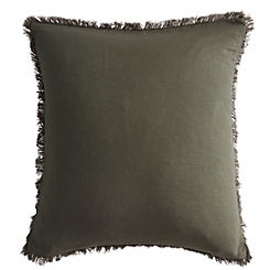 Kaleidoscope Olive Freya Linen Cotton 45 x 45cm Cushion