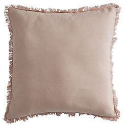 Kaleidoscope Pink Freya Linen Cotton 45 x 45cm Cushion